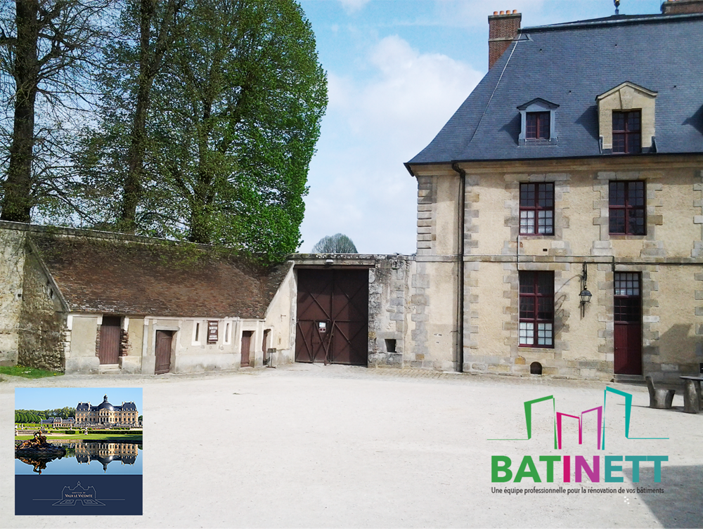 rénovation de château de vaux par société batinett France